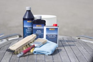 Jotun Teak Cleaner, Teak Sealer og Teak Oil