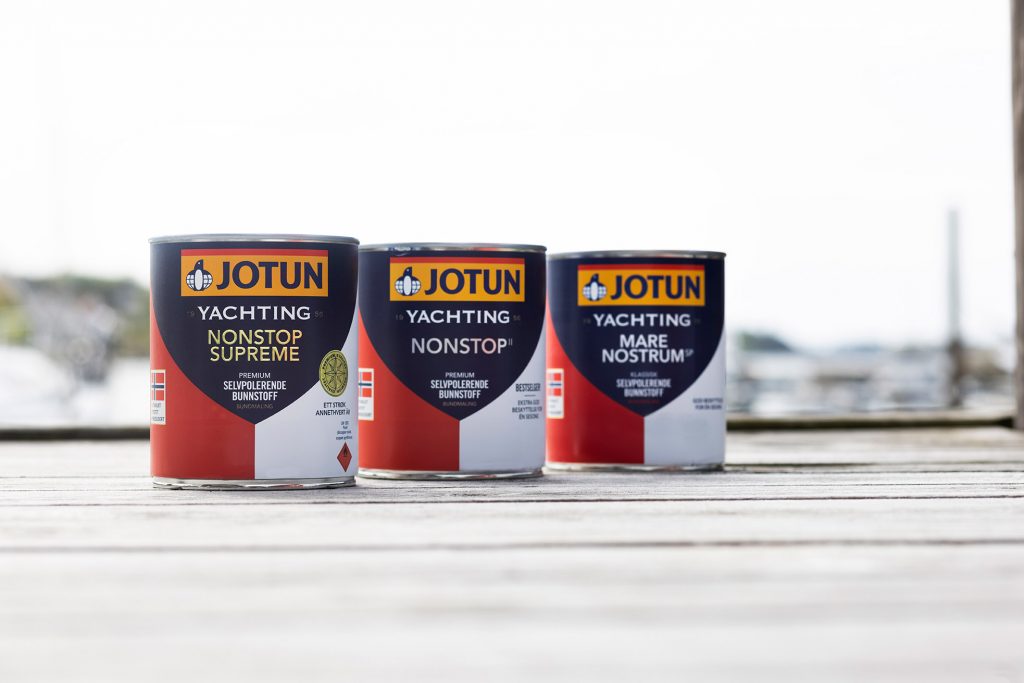 Selvpolerende bunnstoffer fra Jotun Yachting
