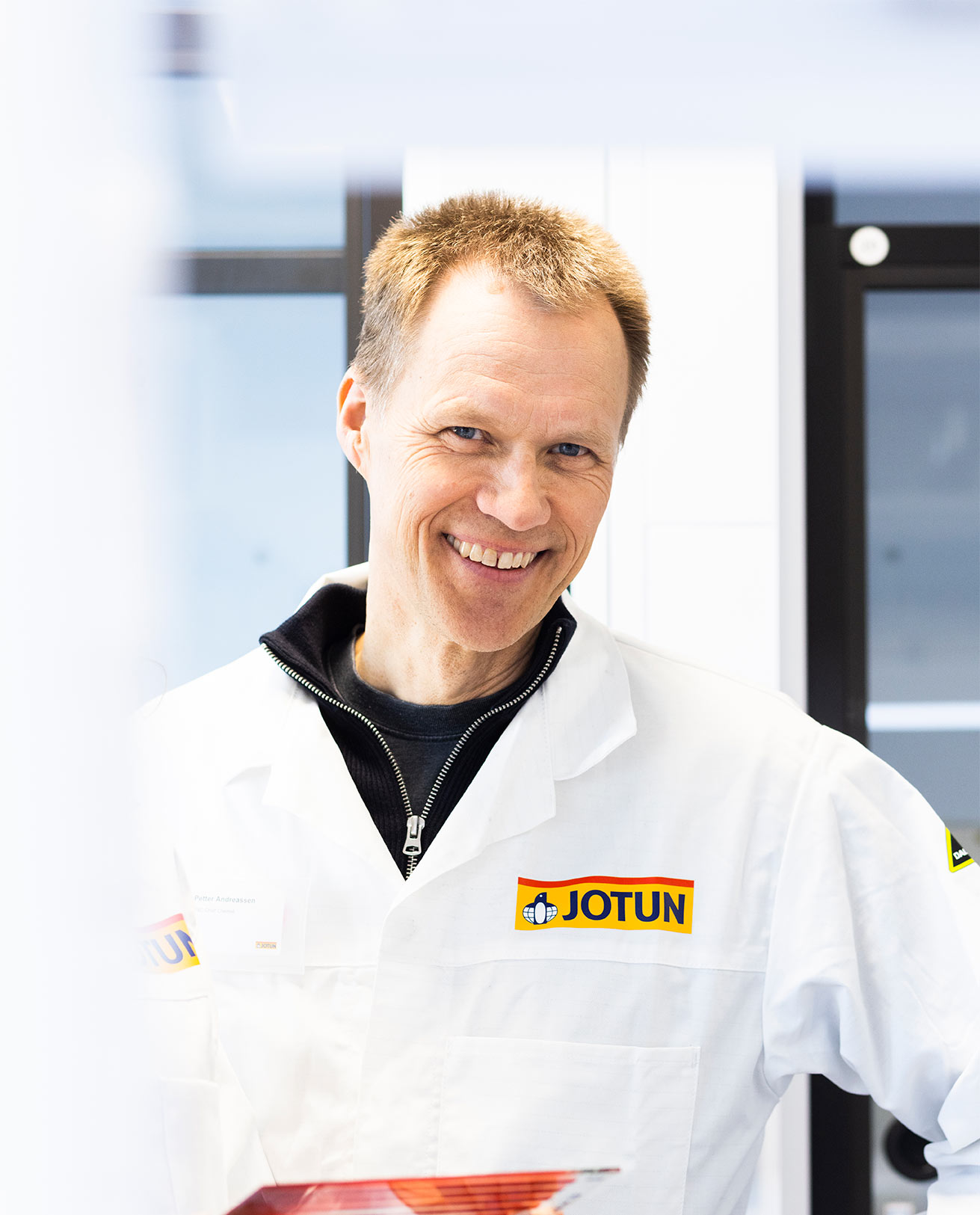 Portrett av Petter Andreassen, Jotun R & D